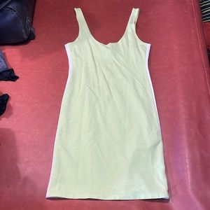 Green bodycon dress